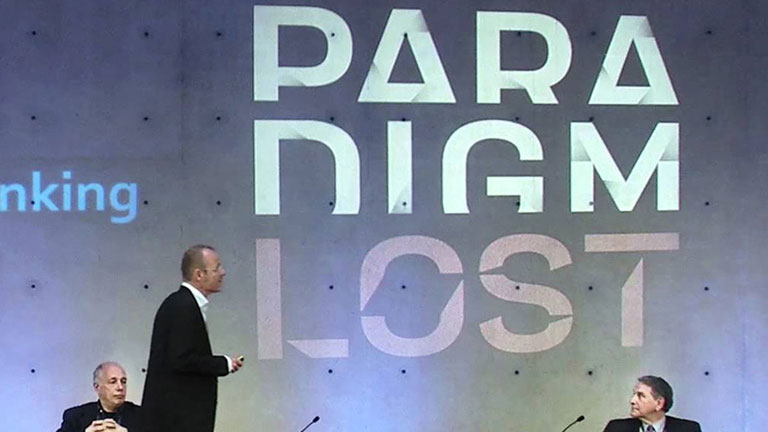Paradigm Lost Logo Projection