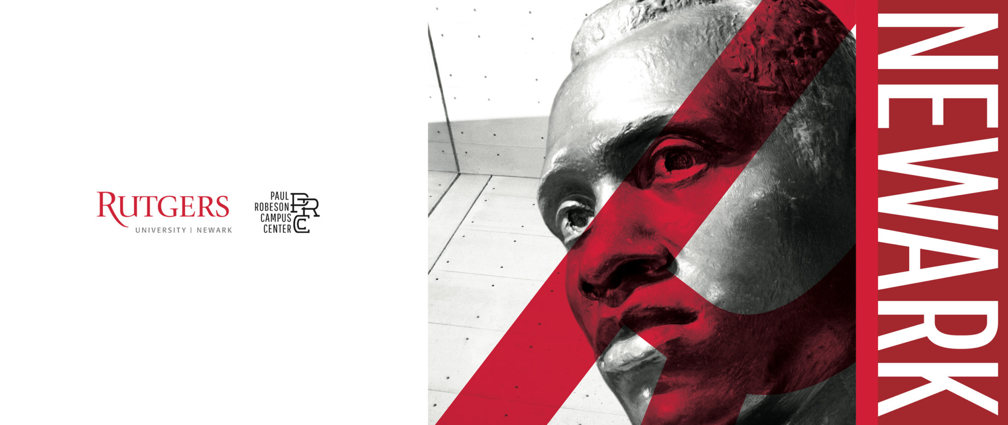 Rutgers University Paul Robeson Campus Center promotional graphic with logo and typography