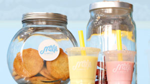 Milk and Cookies Kids Spa Cookie Jars and Milkshakes