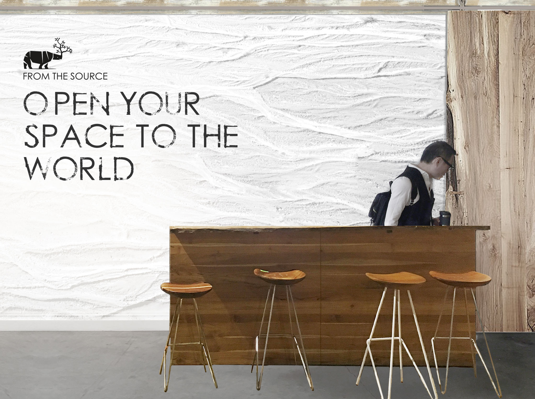 Spil Creative interior design for From The Source