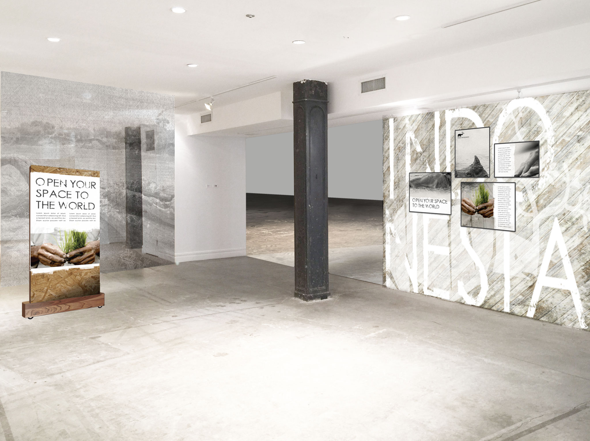 Spil Creative interior design for From The Source