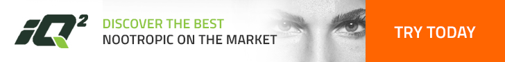 iQ2 Nootropics Display Advertising Banner