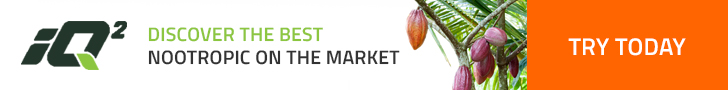 iQ2 Nootropics Display Advertising Banner