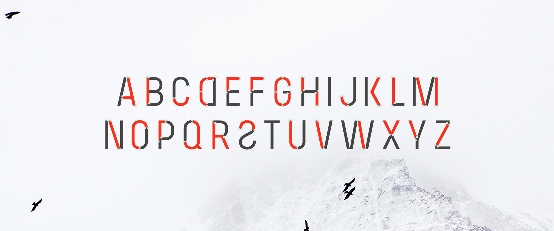 Spil Creative Architext Font Alphabet